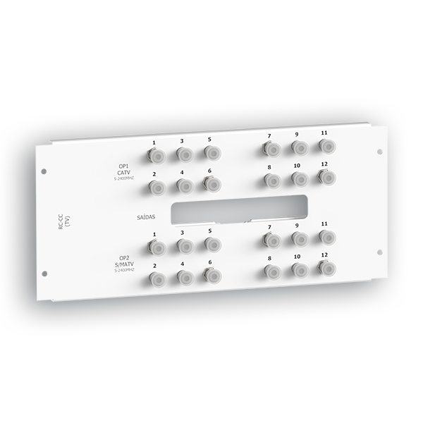 PAINEL ATI_RACK 2xCC12 3U