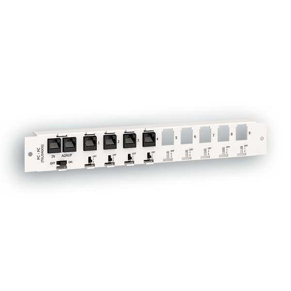 VDI_RACK RJ_FLEX PANEL CP4 1U