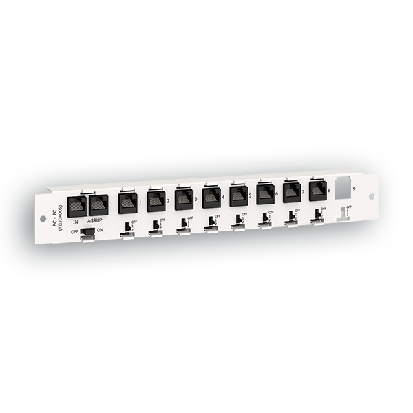 VDI_RACK RJ_FLEX PANEL CP8 1U