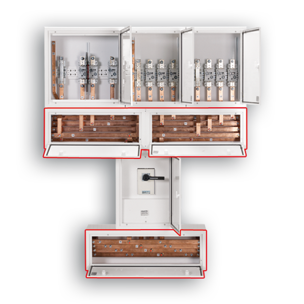 CX BARRAMENTO L750xA250 CBR 160A