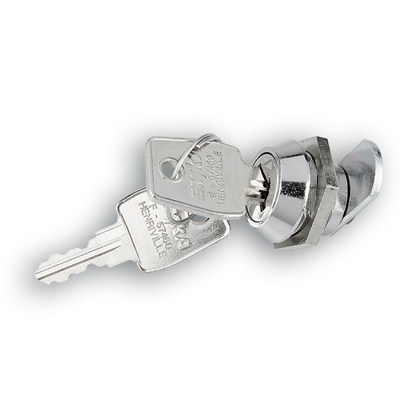 METALLIC CAM LOCK DIFFERENT KEYS D90