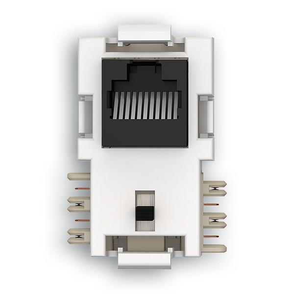 CONNECTEUR RJ_FLEX CAT6 SORTIE